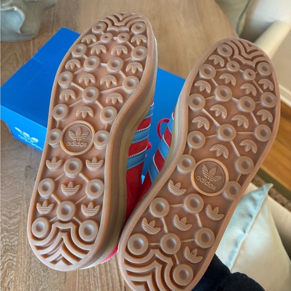 Adidas Gazelle Bold Red and Blue Sneakers - Picture 3 of 4